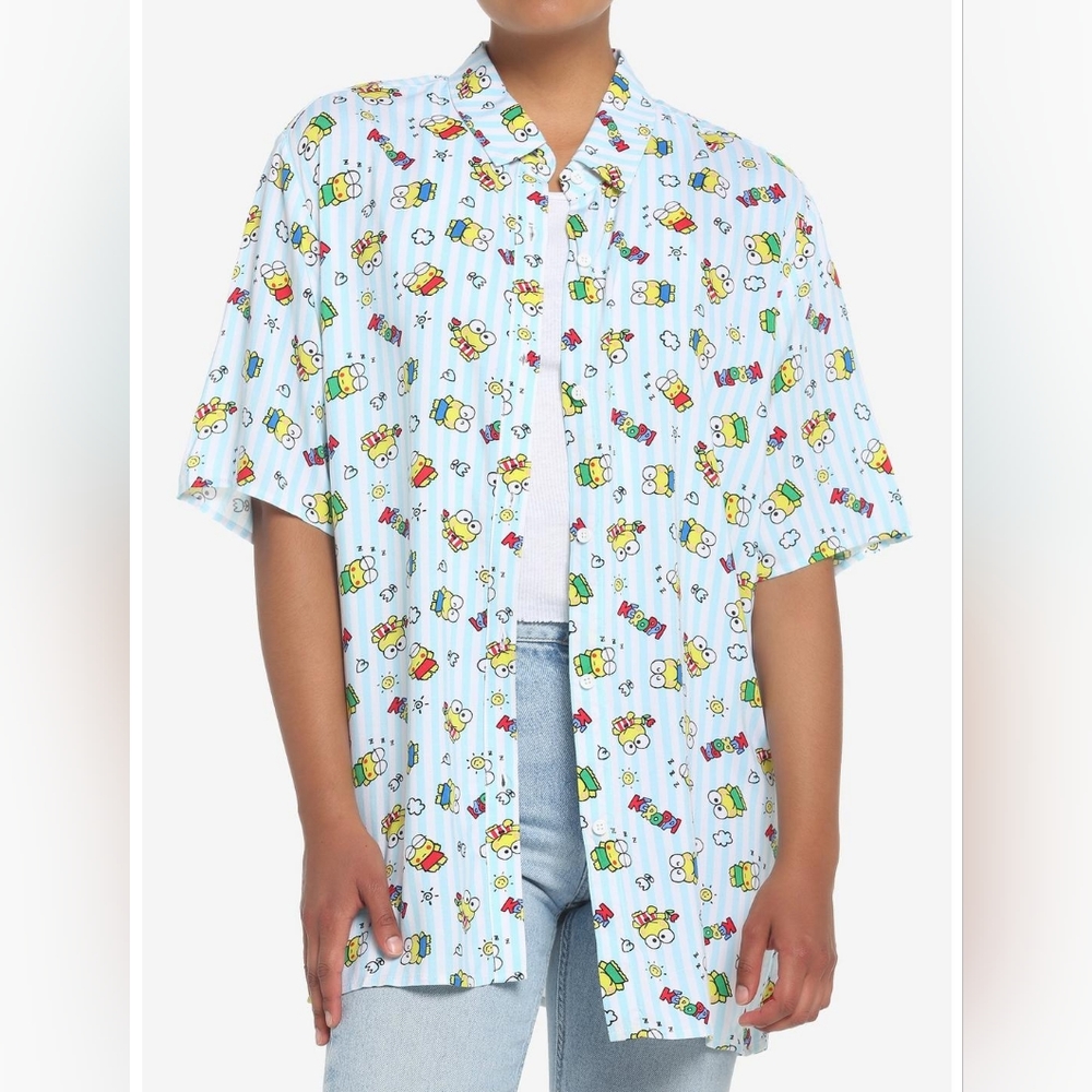 Kerropi Button up M hot topic